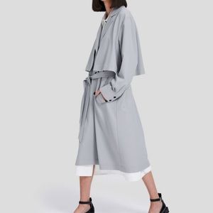 Lattelier Patchwork Trench Coat